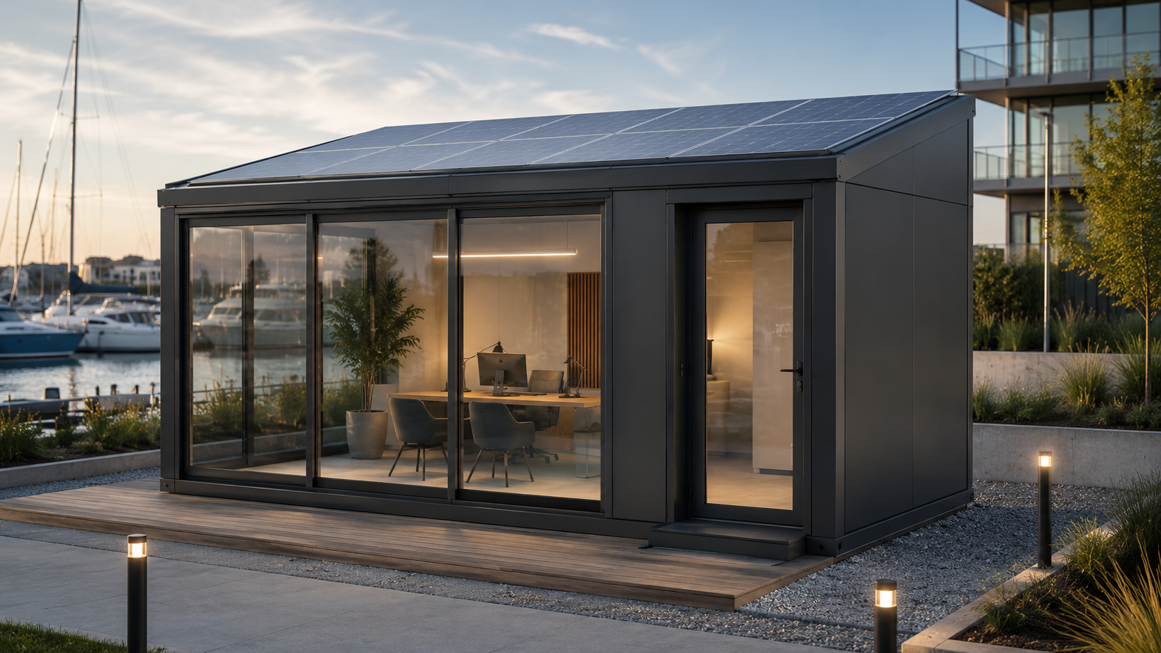 Kompaktowe biuro NEXUS Modular